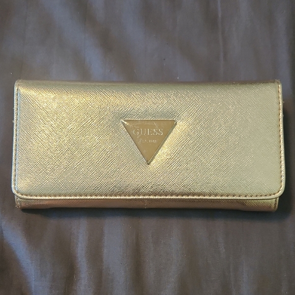 Guess Wallet, Rose Gold Colour - Picture 1 of 10
